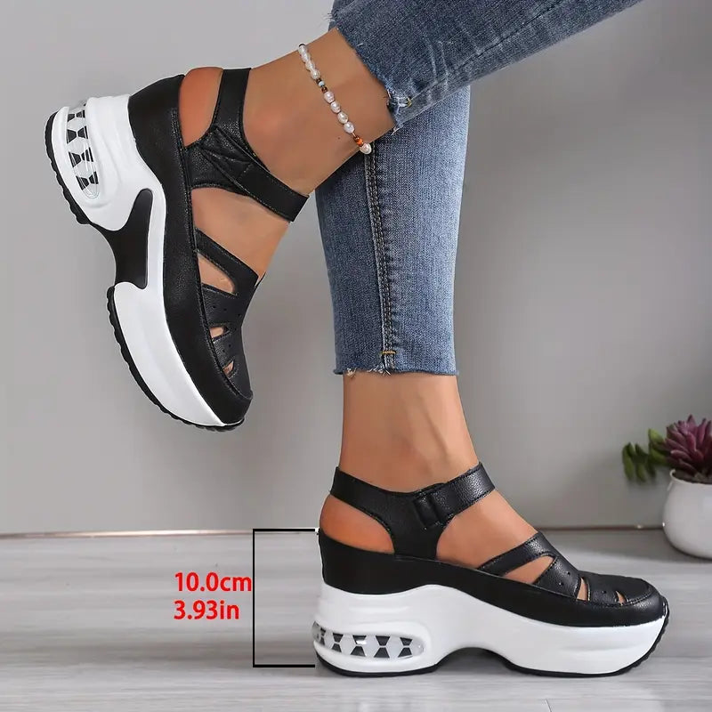 Women's wide toe orthopedic shoes pressure relief sole view
